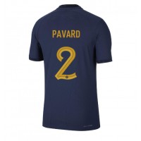 Koszulka piłkarska Francja Benjamin Pavard #2 Strój Domowy MŚ 2022 tanio Krótki Rękaw
